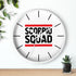 Scorpio Squad Wall clock